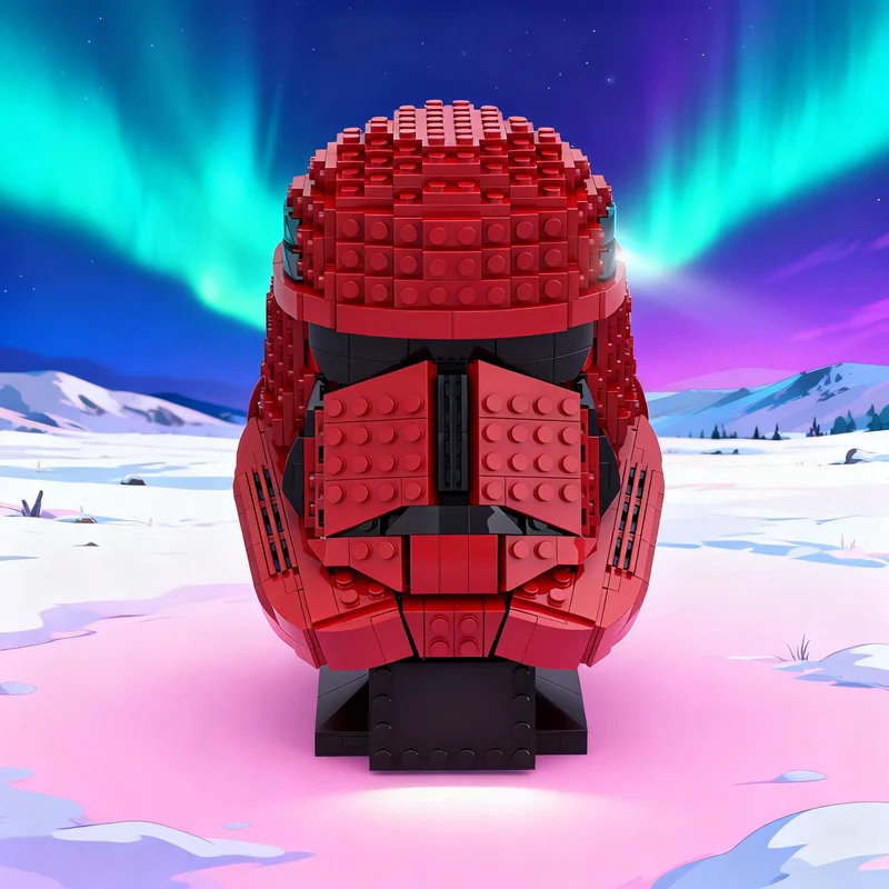 750 деталей MOC: Шлем сиитх-солдата в стиле коллекции SW, модель звездных боев, строительные блоки, архитектурный конструктор, идея для рождественского подарка, игрушка-конструктор
750 деталей MOC: Шлем сиитх-солдата в стиле коллекции SW, модель звездных боев, строительные блоки, архитектурный конструктор, идея для рождественского подарка, игрушка-конструктор