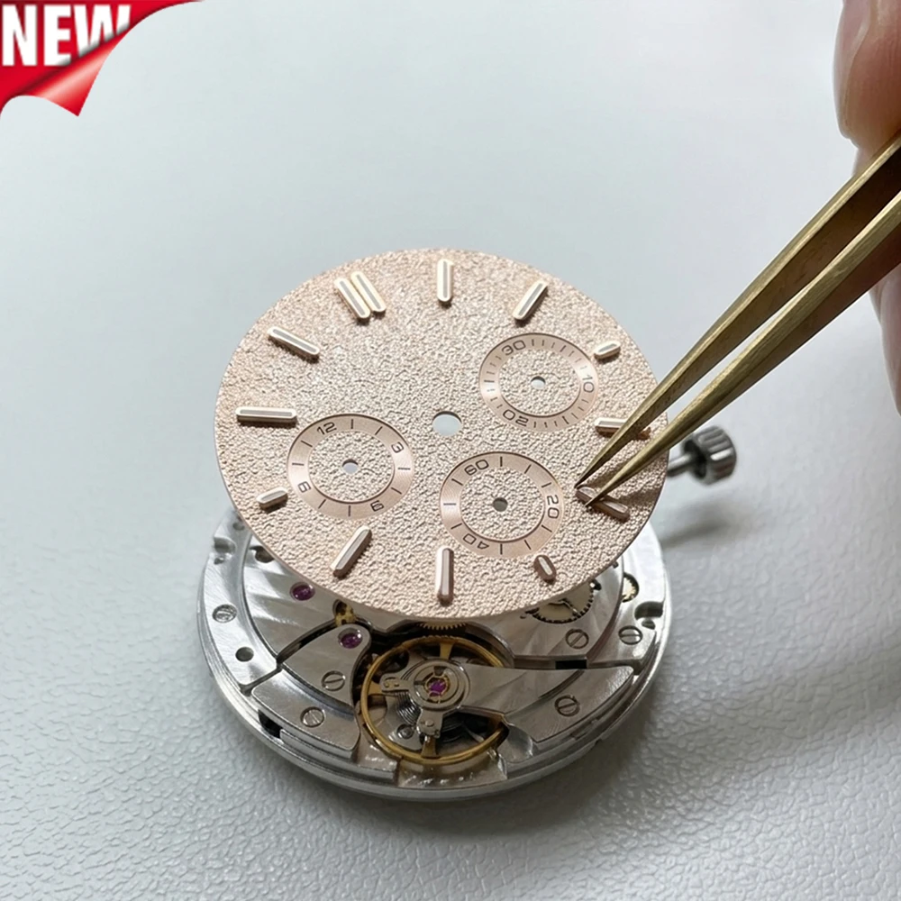31mm No Logo Matte Sand Texture Watch Dial for VK63 Green Luminous for Quartz Movement Lume Hands Mod Parts Replacement DIY Set
31mm No Logo Matte Sand Texture Watch Dial for VK63 Green Luminous for Quartz Movement Lume Hands Mod Parts Replacement DIY Set