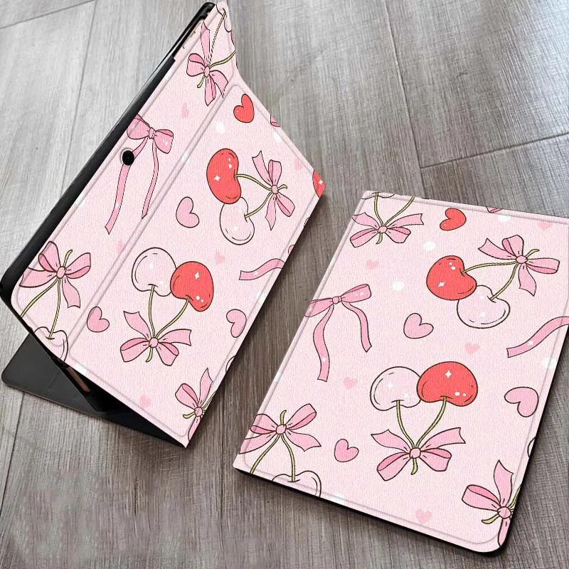 Чехол для планшета OPPO Realme Pad Air X 10.36 11 дюймов с мультяшным рисунком в виде вишневого банта и сердца
Чехол для планшета OPPO Realme Pad Air X 10.36 11 дюймов с мультяшным рисунком в виде вишневого банта и сердца