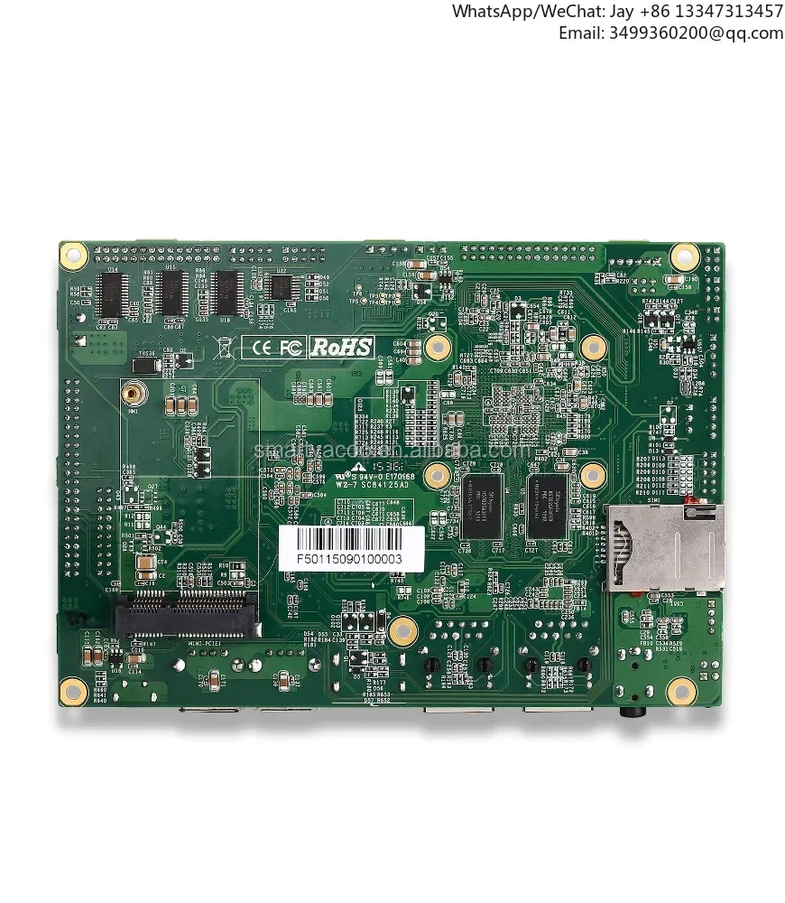 ARM IMX6 Series Dual/Quad Core CPU Motherboard ENC-F501 Android Motherboards Linux Mainboard IoT Solution
ARM IMX6 Series Dual/Quad Core CPU Motherboard ENC-F501 Android Motherboards Linux Mainboard IoT Solution