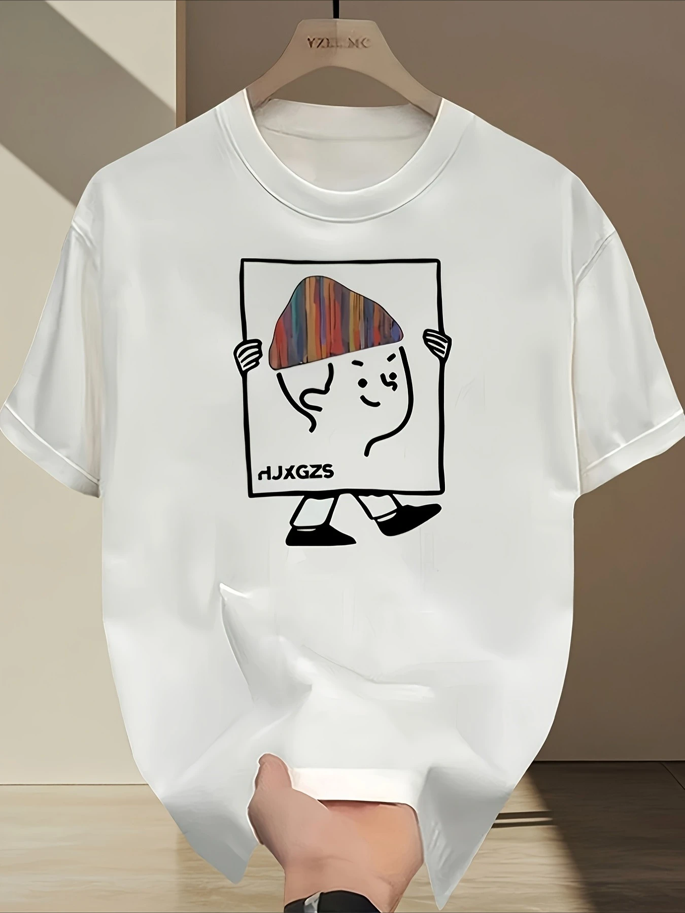 Абстрактные мультяшные графические принты, лето, осень, зима, повседневные и удобные мужские и женские футболки из чистого хлопка 
Абстрактные мультяшные графические принты, лето, осень, зима, повседневные и удобные мужские и женские футболки из чистого хлопка