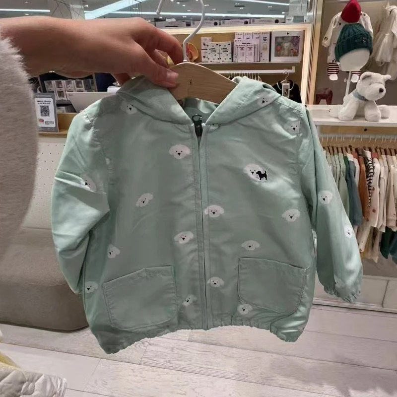 Cute Double Layer Hooded Jacket for Kids Spring Summer Fashionable Ear Design Top Outerwear Korean Style Regular Thickness
Cute Double Layer Hooded Jacket for Kids Spring Summer Fashionable Ear Design Top Outerwear Korean Style Regular Thickness