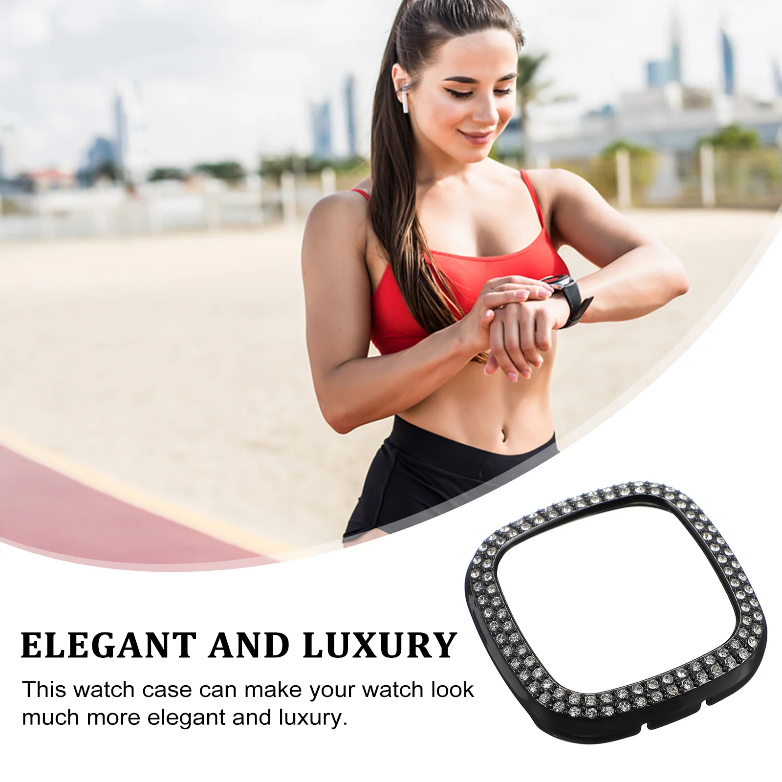 1Pcs Watch Edged Cover Tpu Protective Case Simple Installation Time-Saving Elegant Luxury Bumper Protector Watch Edged Case
1Pcs Watch Edged Cover Tpu Protective Case Simple Installation Time-Saving Elegant Luxury Bumper Protector Watch Edged Case