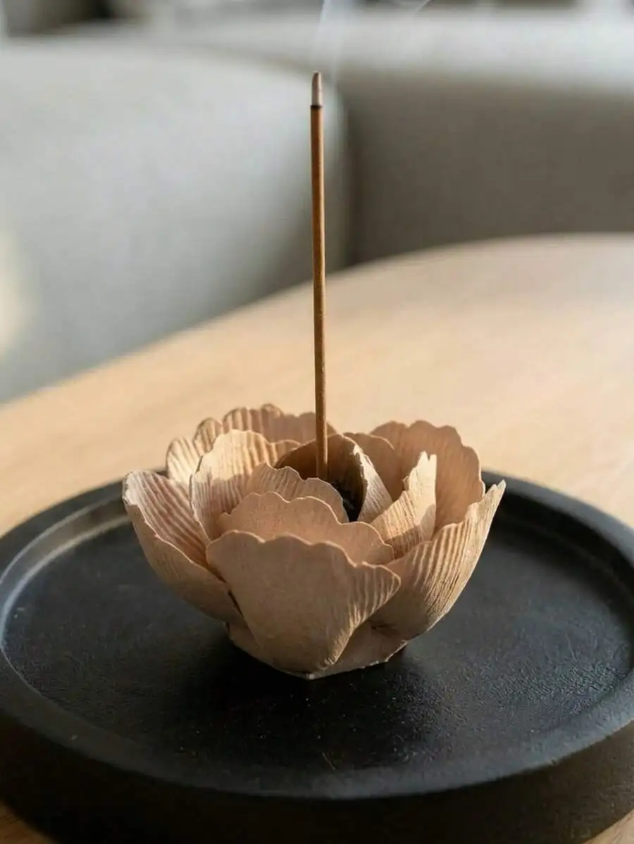 Handmade Ceramic Flower Petal Incense Holder - Artisan Stick Burner For Meditation & Zen Decor, Vintage Home Fragrance
Handmade Ceramic Flower Petal Incense Holder - Artisan Stick Burner For Meditation & Zen Decor, Vintage Home Fragrance