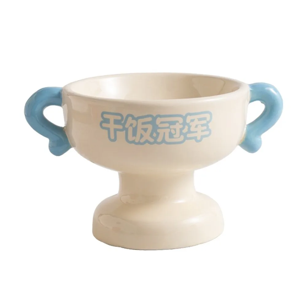 Elevated Cat Food Water Bowl Non-Slip Base High Feet Ceramic Pet Bowl Large Capacity Stable Pet Water Feeder Container
Elevated Cat Food Water Bowl Non-Slip Base High Feet Ceramic Pet Bowl Large Capacity Stable Pet Water Feeder Container