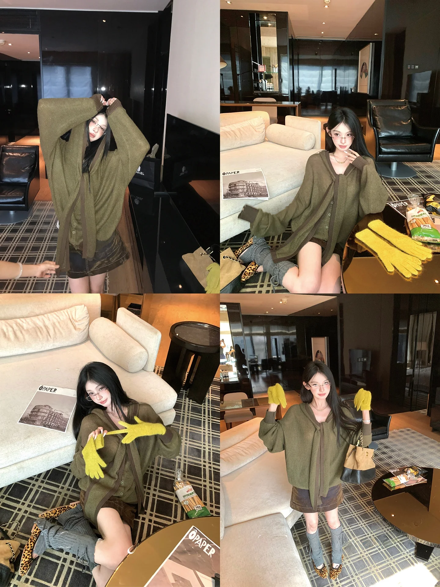 Свободная вязаная шапка-свитер, женский повседневный длинный свек, осенний сезон, удобная посадка Okaaay een, полевая фея T, свободная...
Свободная вязаная шапка-свитер, женский повседневный длинный свек, осенний сезон, удобная посадка Okaaay een, полевая фея T, свободная...