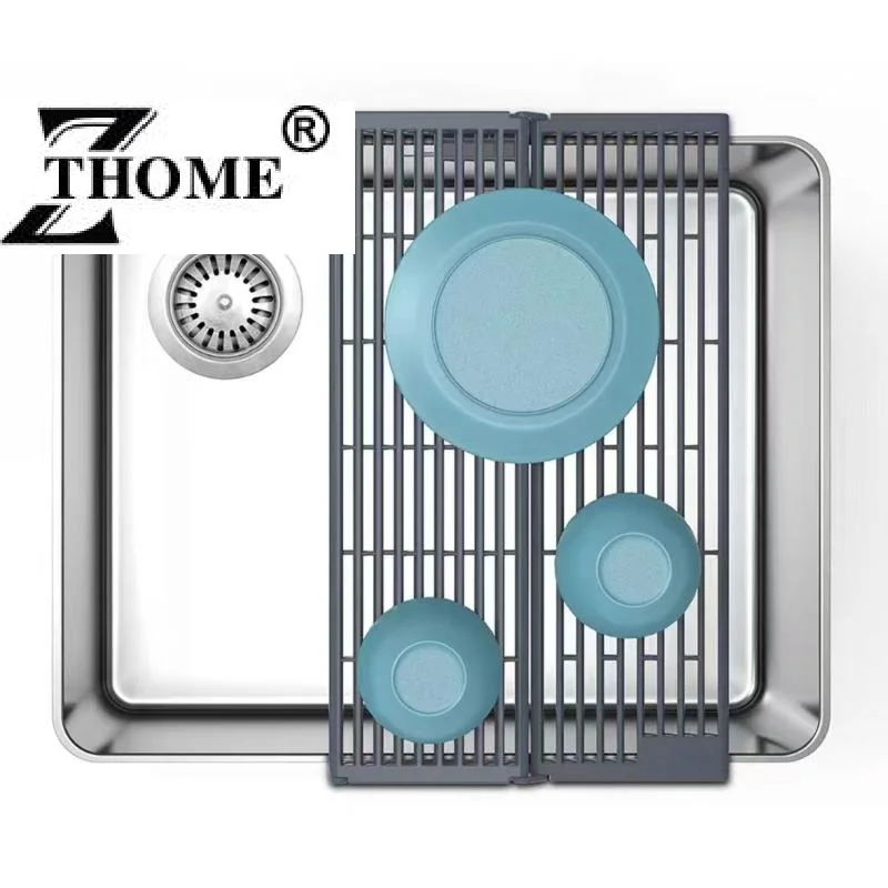 Folding Sink Drainer Basket with Splash Proof Feature for Kitchen Countertop Storage and Rinsing Vegetables Fruits
Folding Sink Drainer Basket with Splash Proof Feature for Kitchen Countertop Storage and Rinsing Vegetables Fruits