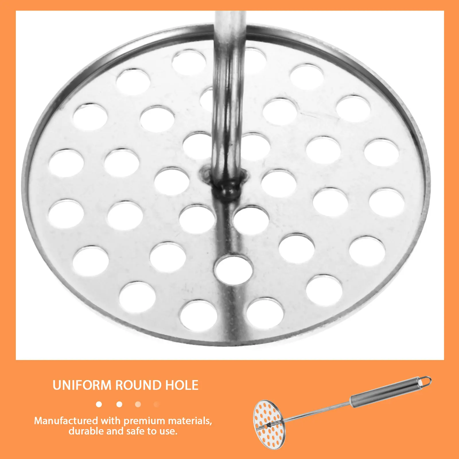 2pcs Potato Masher Manual Kitchen Tool For Mashing Potatoes Pumpkins Vegetables Fruit Stainless Steel Press Household Food
2pcs Potato Masher Manual Kitchen Tool For Mashing Potatoes Pumpkins Vegetables Fruit Stainless Steel Press Household Food