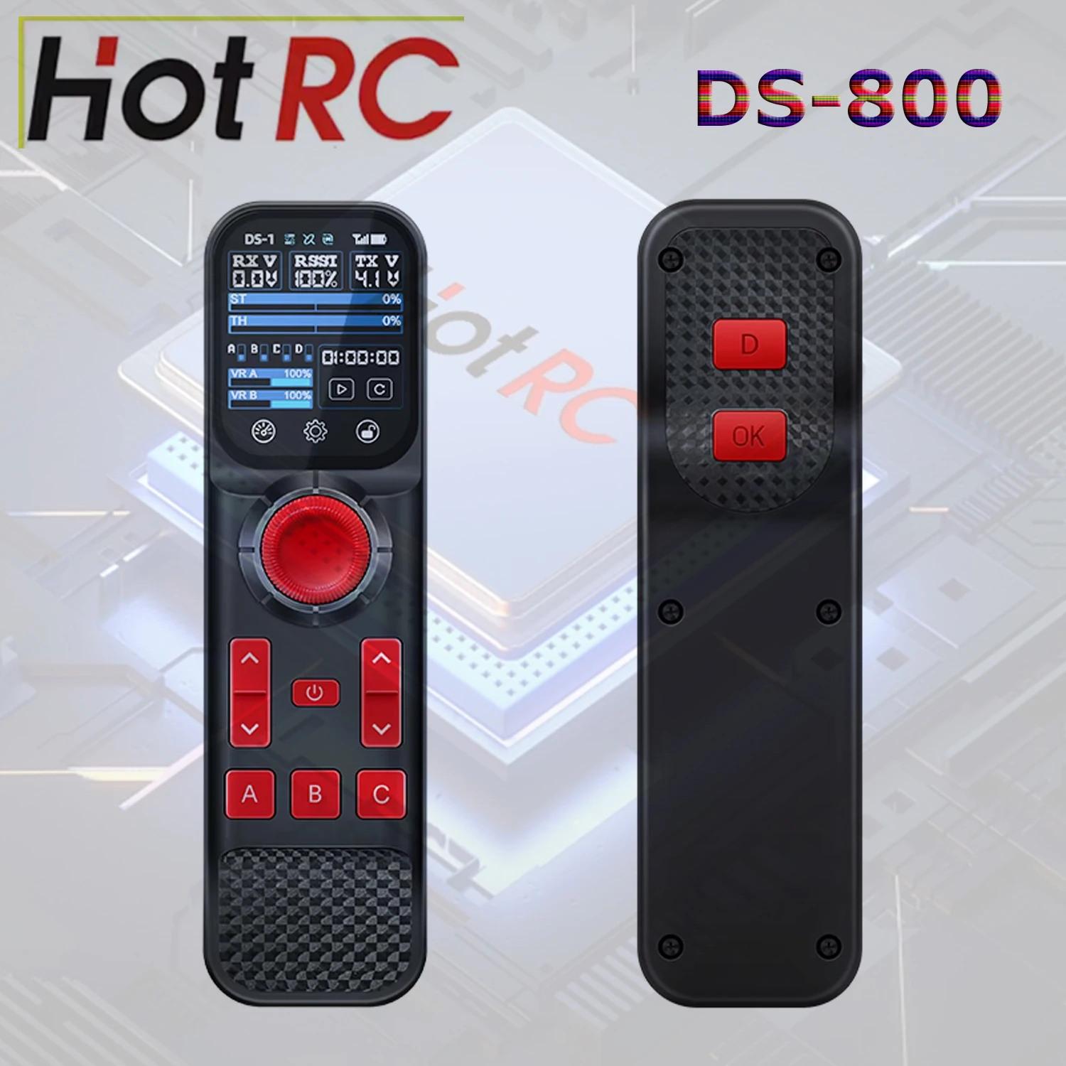 HotRC DS800 2.4Ghz 8CH FHSS Remote Controller DS-800 Radio System Transmitter with F-08A Receiver For RC Car Boat Model Parts
HotRC DS800 2.4Ghz 8CH FHSS Remote Controller DS-800 Radio System Transmitter with F-08A Receiver For RC Car Boat Model Parts
