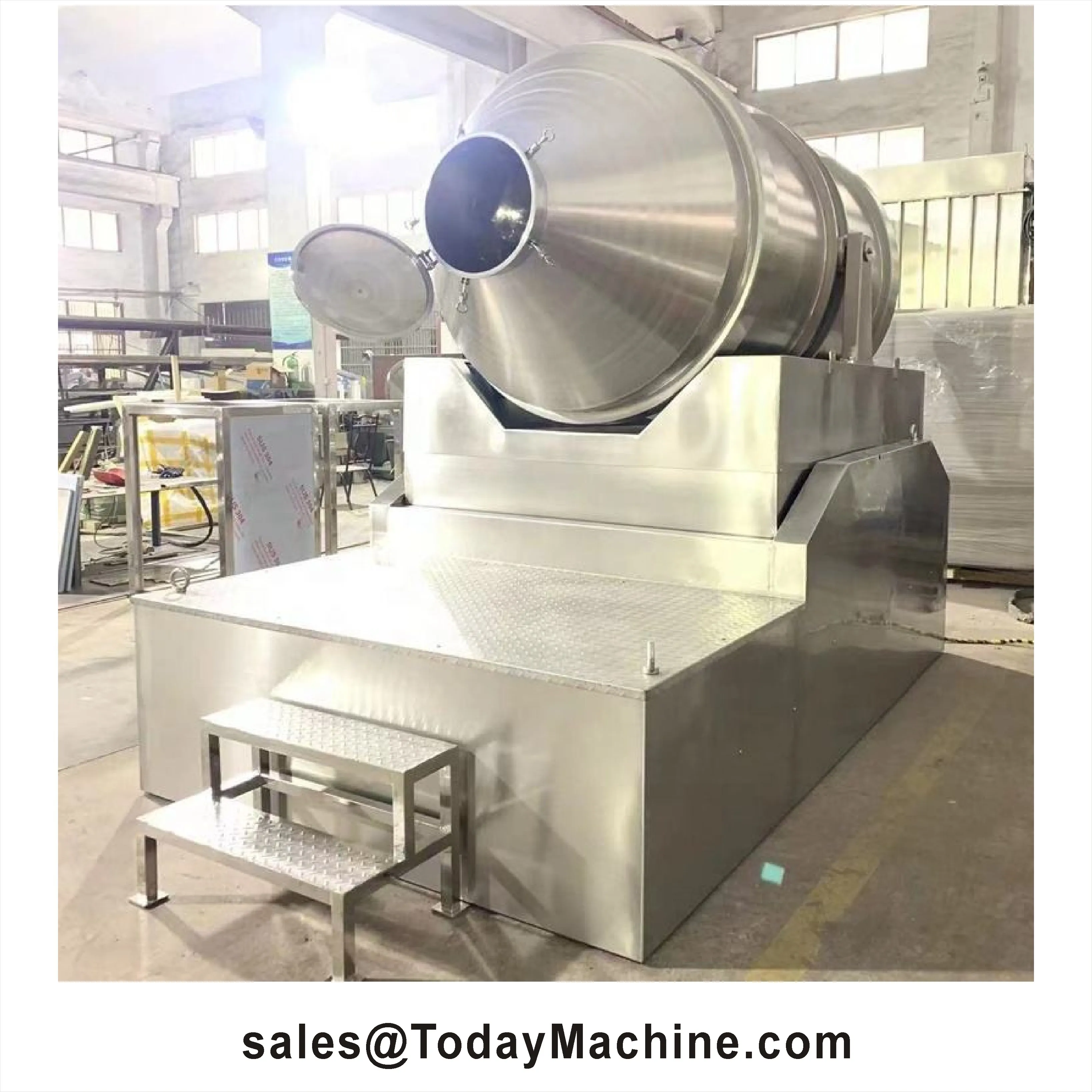 Flour Tea Powder 2D Motion Drum Blending Mixing Machine
Flour Tea Powder 2D Motion Drum Blending Mixing Machine