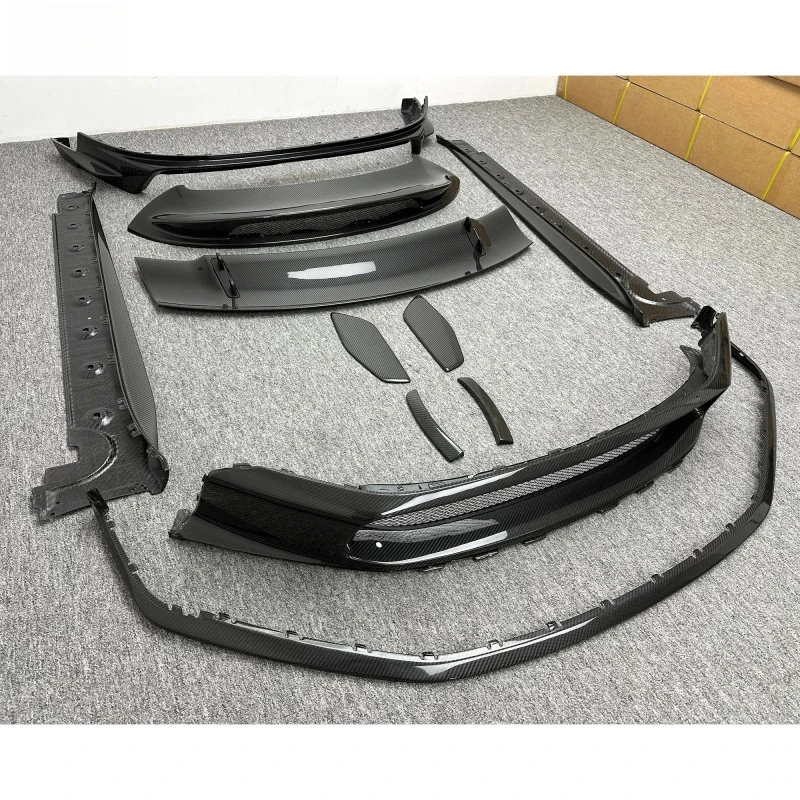 TOP Car Accessories OEM Style Dry Carbon Fiber Auto Parts Body Kit With Front Lip Spoiler Rear Diffuser Side Sk Du High Quality
TOP Car Accessories OEM Style Dry Carbon Fiber Auto Parts Body Kit With Front Lip Spoiler Rear Diffuser Side Sk Du High Quality