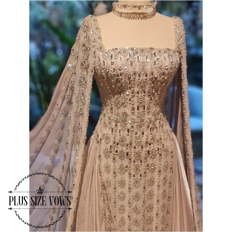 Plus Size Vows Customized Midnight Evening Dress Handmade Crystals Beading Fairies Floor Length A Line Square Watteau Gowns
Plus Size Vows Customized Midnight Evening Dress Handmade Crystals Beading Fairies Floor Length A Line Square Watteau Gowns