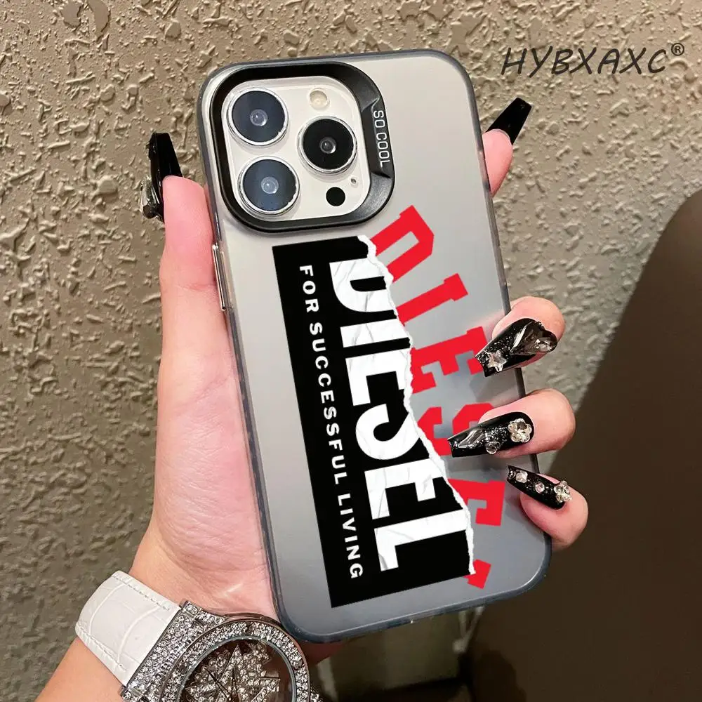Brand R-Rudolf D-Diesel phone case For iPhone 17 16 15 14 13 12 11 Pro Max Plus Mini IMD Color Silver Shell
Brand R-Rudolf D-Diesel phone case For iPhone 17 16 15 14 13 12 11 Pro Max Plus Mini IMD Color Silver Shell