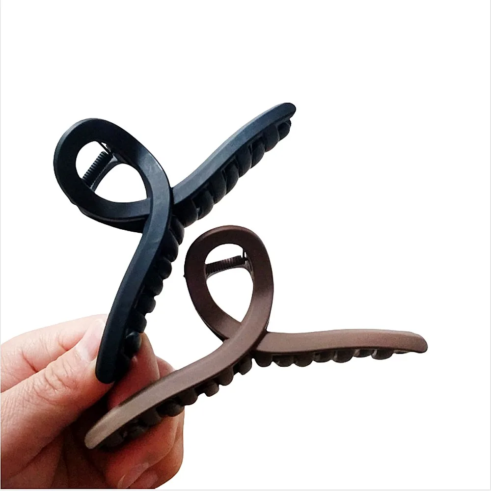 Large Hair Claw Clip Plastic Girl's Hair Accessories Headwear Hairpin Gig Clips Claws
Large Hair Claw Clip Plastic Girl's Hair Accessories Headwear Hairpin Gig Clips Claws