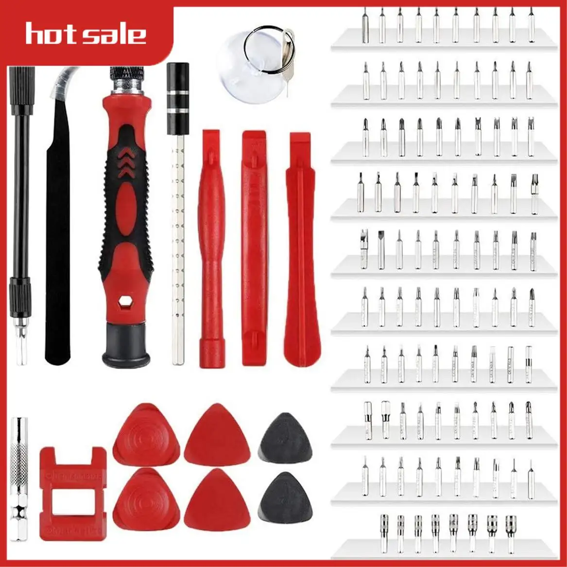 A33R-135 In1 Screwdriver Magnetic Tools Sets For Mobile Phone Tablet Computer Eyeglasses Repair DIY Tool Kit (Black Red)
A33R-135 In1 Screwdriver Magnetic Tools Sets For Mobile Phone Tablet Computer Eyeglasses Repair DIY Tool Kit (Black Red)