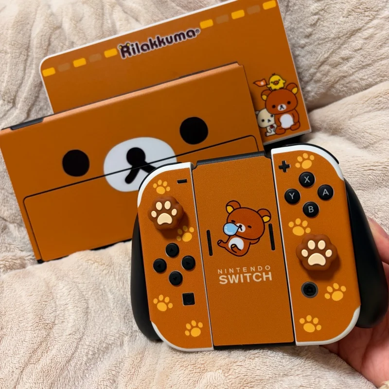 Swith2 Rilakkuma Series Full Body Film Lite, Oled, Ns2 Body Protective Film Game Console Decoration Cute Girl
Swith2 Rilakkuma Series Full Body Film Lite, Oled, Ns2 Body Protective Film Game Console Decoration Cute Girl