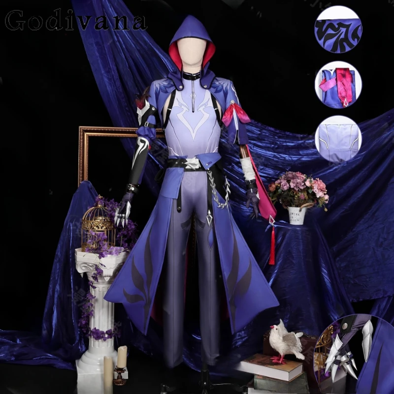 Anime Honkai Star Rail Moze Cosplay Costume Uniform Men Women Coser Halloween Dress Wig Accessories Party Role Play Outfit
Anime Honkai Star Rail Moze Cosplay Costume Uniform Men Women Coser Halloween Dress Wig Accessories Party Role Play Outfit