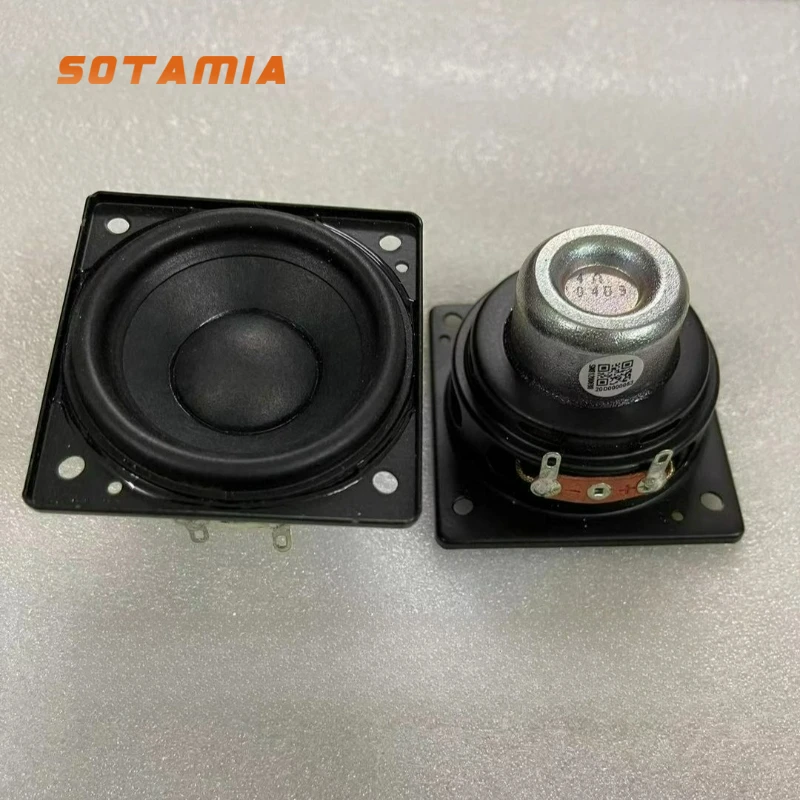 SOTAMIA 2 шт. 2-дюймовый полнодиапазонный динамик 4 Ом 13 Вт двойной магнитный домашний кинотеатр аудио DIY антимагнитный умный Bluetooth динамик
SOTAMIA 2 шт. 2-дюймовый полнодиапазонный динамик 4 Ом 13 Вт двойной магнитный домашний кинотеатр аудио DIY антимагнитный умный Bluetooth динамик