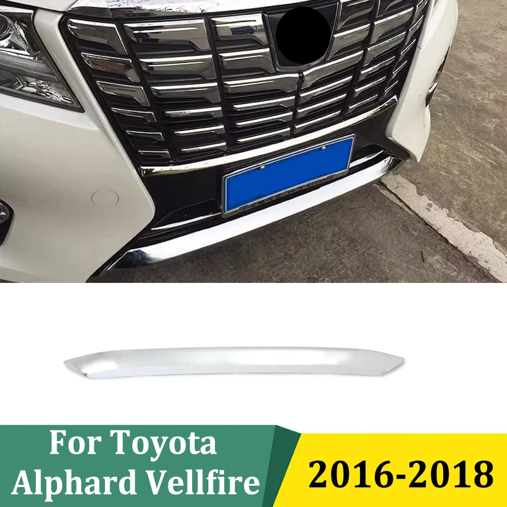 For Toyota Alphard Vellfire 2016 2017 2018 Chrome Front Bottom Bumper Protection Lower Grille Cover Trim Car Sticker Accessories
For Toyota Alphard Vellfire 2016 2017 2018 Chrome Front Bottom Bumper Protection Lower Grille Cover Trim Car Sticker Accessories