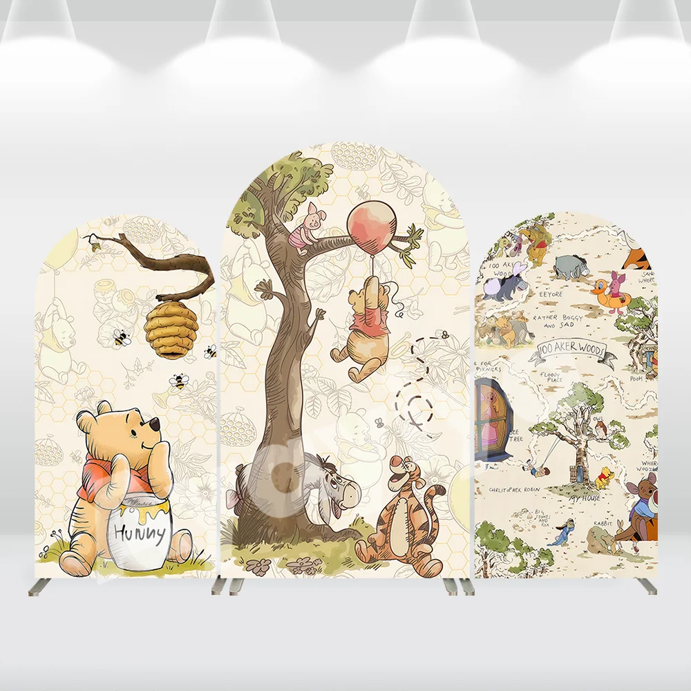 Декорации для детского праздника: арка, фон, панели для стены в стиле Дисней, Винни-Пух, баннеры для первого дня рождения ребенка
Декорации для детского праздника: арка, фон, панели для стены в стиле Дисней, Винни-Пух, баннеры для первого дня рождения ребенка