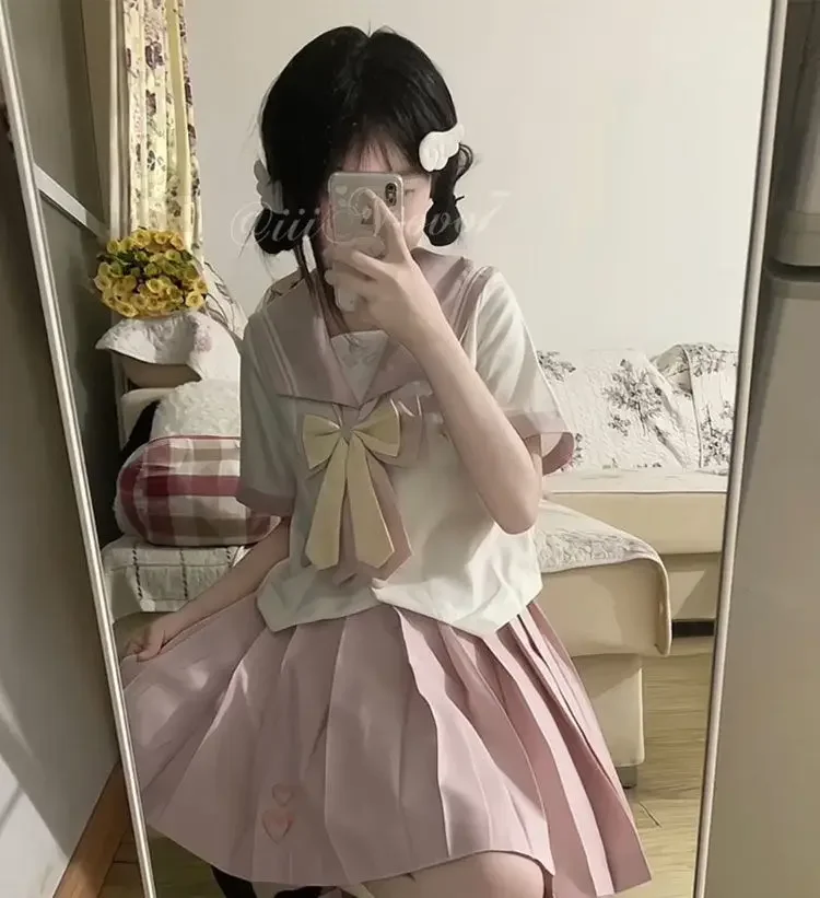 2025Long-Sleeved Intermediate Suit Cosplay-Friendly Uniform Cute Japanese Style Japan Jk Uniform Japanese Student JK Sailor Suit
2025Long-Sleeved Intermediate Suit Cosplay-Friendly Uniform Cute Japanese Style Japan Jk Uniform Japanese Student JK Sailor Suit