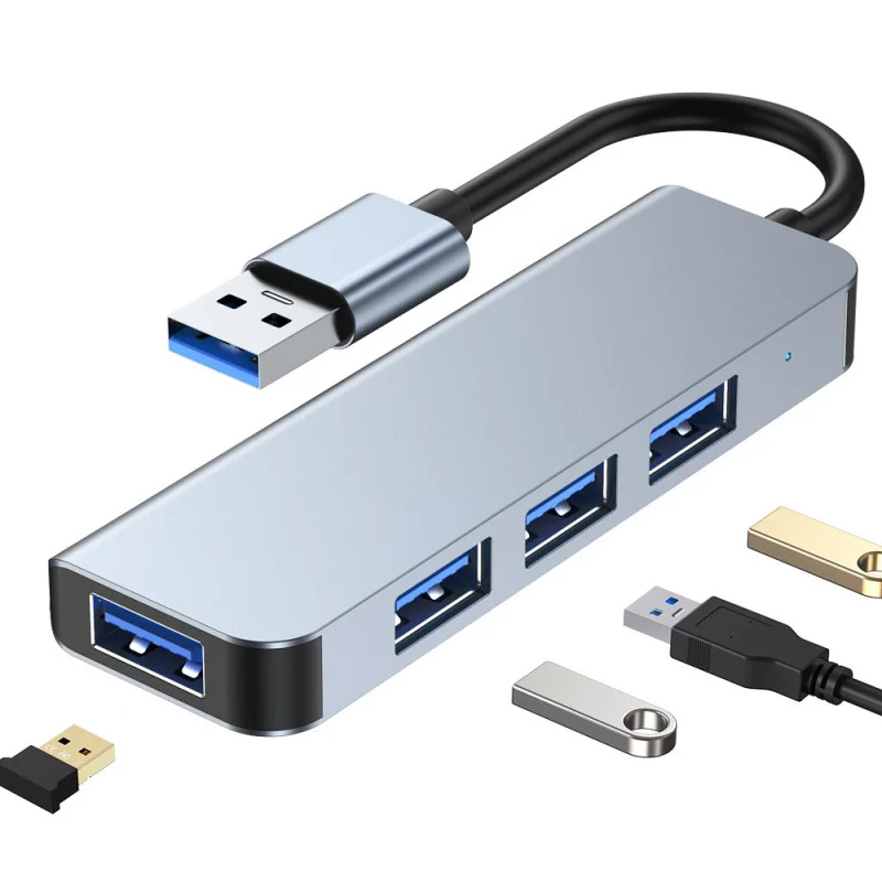 USB 3.0 Hub Suitable for Laptop One-to-Four Hub
USB 3.0 Hub Suitable for Laptop One-to-Four Hub