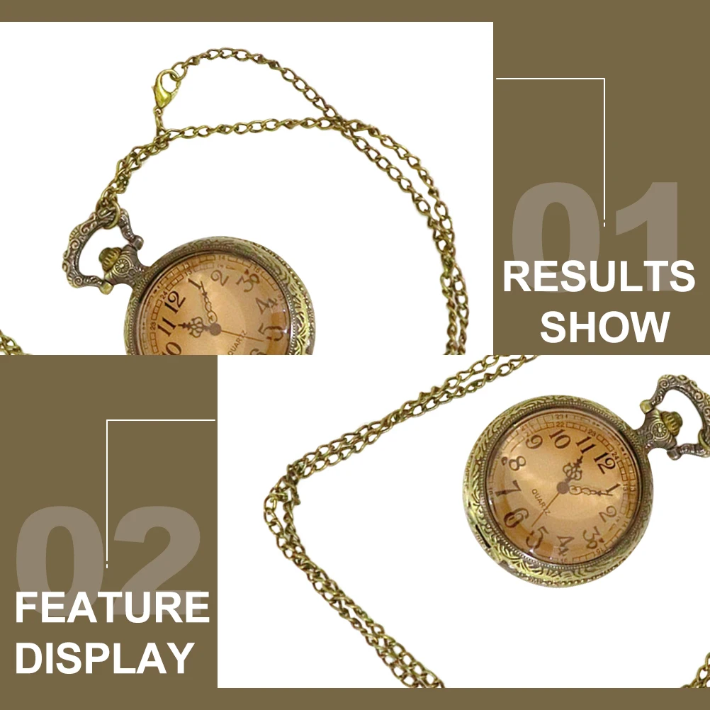 2 Pcs Vintage Pocket Watch Retro Hanging Pendant Classic Bronze Alloy Old-fashioned Nurse
2 Pcs Vintage Pocket Watch Retro Hanging Pendant Classic Bronze Alloy Old-fashioned Nurse