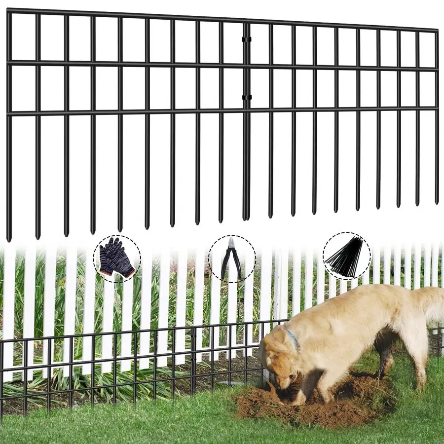 x 13inH Animal Barrier Fence, 30 Panels No Dig Garden Fence for Dog Rabbit, Rustproof Anti Digging Barrier, Garden Edging Border
x 13inH Animal Barrier Fence, 30 Panels No Dig Garden Fence for Dog Rabbit, Rustproof Anti Digging Barrier, Garden Edging Border