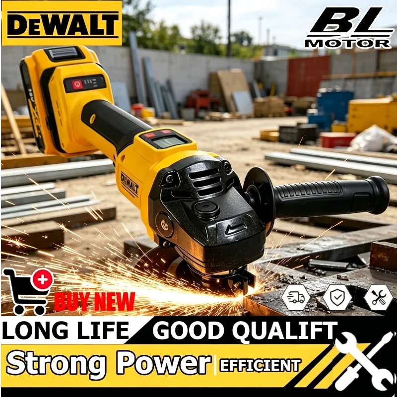 DEWALT Brushless Electric Angle Grinder 125MM with Digital Display – All-Purpose Grinding & Polishing Tool for Workshop Use
DEWALT Brushless Electric Angle Grinder 125MM with Digital Display – All-Purpose Grinding & Polishing Tool for Workshop Use