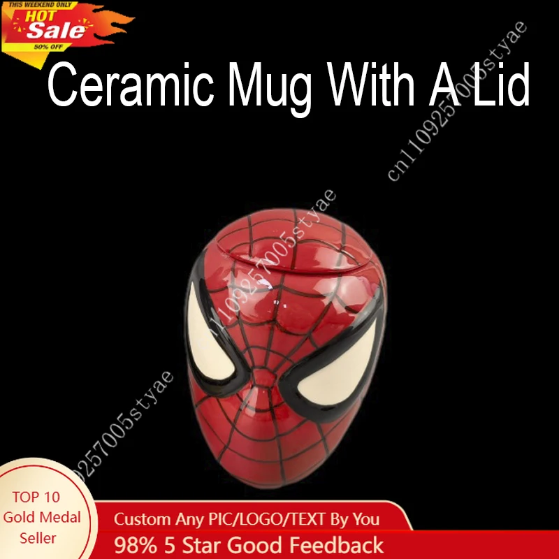 Spider-Man The Avengers Ceramic 3D Mug Creative Coffee Mug Marvel Large Capacity Mug Cosplay Gift
Spider-Man The Avengers Ceramic 3D Mug Creative Coffee Mug Marvel Large Capacity Mug Cosplay Gift