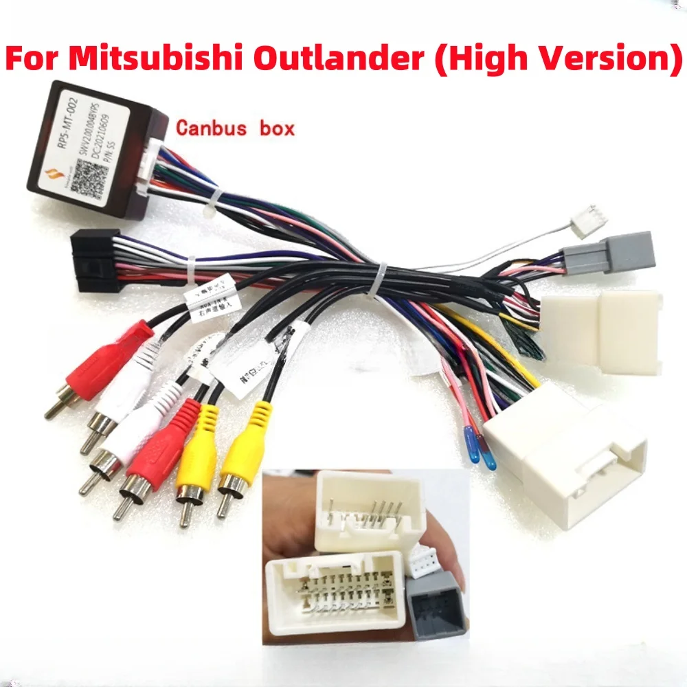 Car Radio Canbus Box For Mitsubishi PAJERO SPORT TRITON ASX Outlander Wiring Harness Power Cable MT-SS-07/RP5-MT-002
Car Radio Canbus Box For Mitsubishi PAJERO SPORT TRITON ASX Outlander Wiring Harness Power Cable MT-SS-07/RP5-MT-002