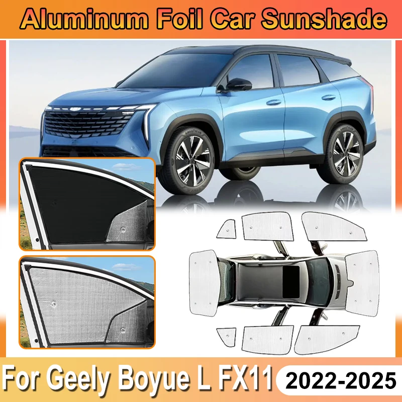 For Geely Boyue L Starray Atlas FX11 Accessories 2022 2023 2024 2025 Car Aluminum Foil Windshield Sun Shade Covers UV Protector
For Geely Boyue L Starray Atlas FX11 Accessories 2022 2023 2024 2025 Car Aluminum Foil Windshield Sun Shade Covers UV Protector