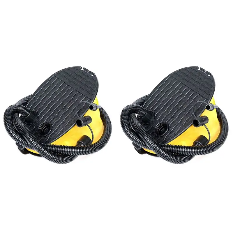 Rare 2X Multifunction Air Pump Inflatable Boat Air Foot Pump High Pressure Water Pump
Rare 2X Multifunction Air Pump Inflatable Boat Air Foot Pump High Pressure Water Pump