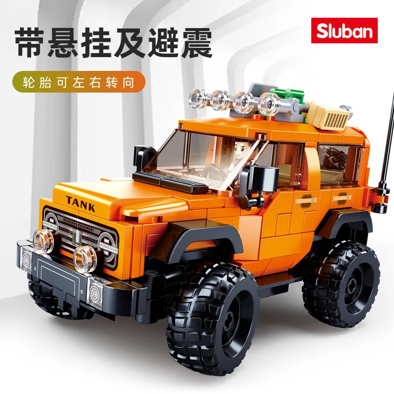 NEW Sluban City Car Tank Modelbricks Urban off-road vehicle Figures Building Blocks Educational Toys for Children
NEW Sluban City Car Tank Modelbricks Urban off-road vehicle Figures Building Blocks Educational Toys for Children