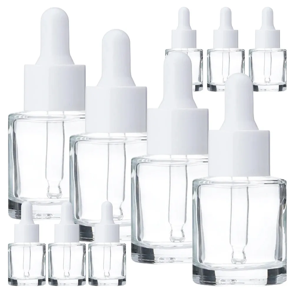 20Pcs Essential Oil Dropper Bottles Clear Glass Refillable Leakproof Travel Small Empty Bottles for Aromatherapy Perfume
20Pcs Essential Oil Dropper Bottles Clear Glass Refillable Leakproof Travel Small Empty Bottles for Aromatherapy Perfume