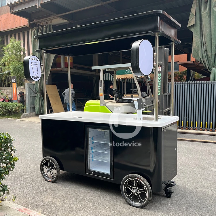 High Quality Small Ice Cream Coffee Push Cart With Display Freezer Vegetables Fruits Transport Street Tea Coffee Vending Cart
High Quality Small Ice Cream Coffee Push Cart With Display Freezer Vegetables Fruits Transport Street Tea Coffee Vending Cart
