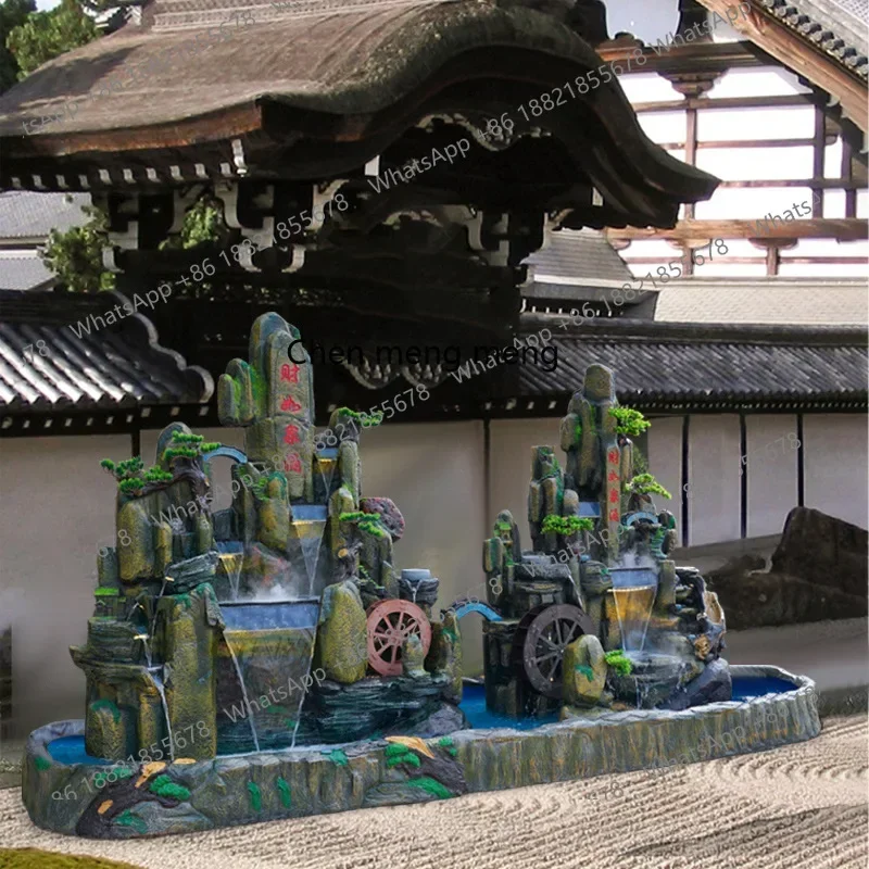 A178ountain fish tank alpine landscaping entrance water feature ornament living room lucky water wheel decoration gift
A178ountain fish tank alpine landscaping entrance water feature ornament living room lucky water wheel decoration gift