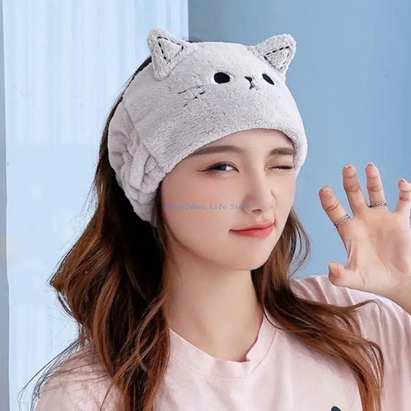 D5QB Soft Big Headband Plush Headband Cat-face Embroidery Makeup Hairband Non-slip Elastic Headbands for Girls
D5QB Soft Big Headband Plush Headband Cat-face Embroidery Makeup Hairband Non-slip Elastic Headbands for Girls