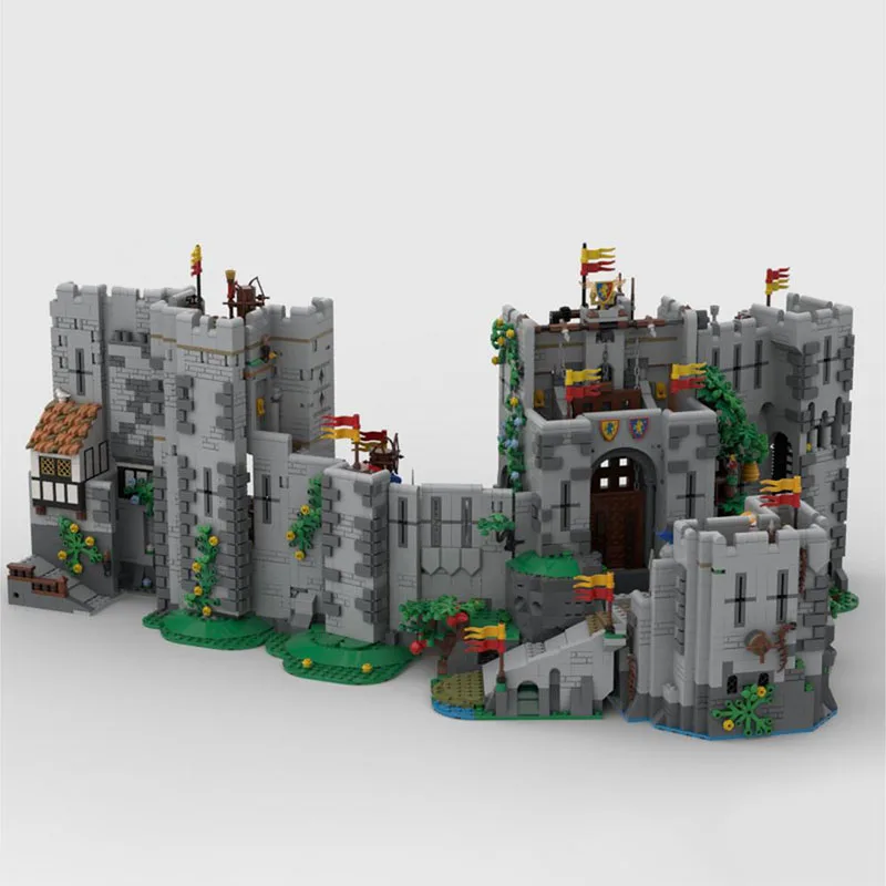 6603 PCS NEW MOC Building blocks Lion King Lion castle shield Retro Medieval Street View ideas DIY child Toy Birthday Gift
6603 PCS NEW MOC Building blocks Lion King Lion castle shield Retro Medieval Street View ideas DIY child Toy Birthday Gift