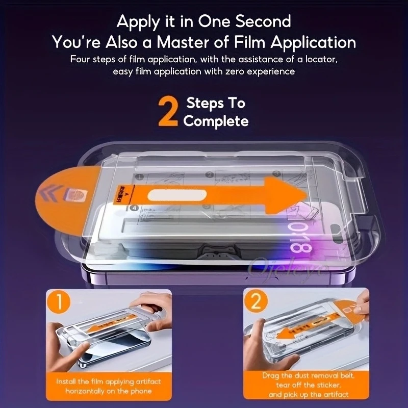Screen Protector Auto-Dust Removal Kit For OPPO A80 A77s A79 A98 A74 A60 A78 4G 5G Dust Free Easy Install Tempered Glass Film
Screen Protector Auto-Dust Removal Kit For OPPO A80 A77s A79 A98 A74 A60 A78 4G 5G Dust Free Easy Install Tempered Glass Film