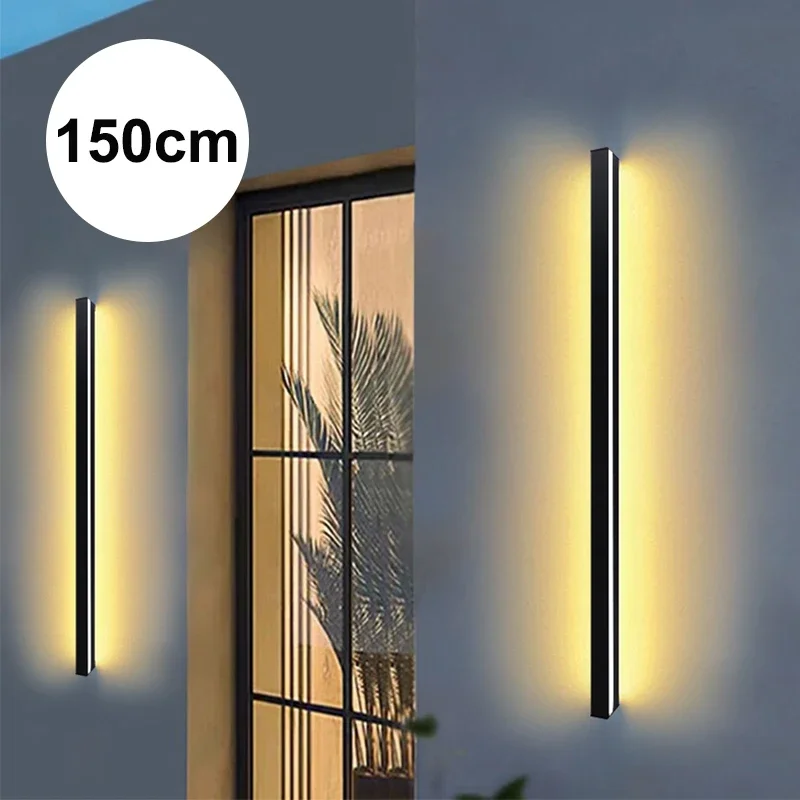 120cm 55cm Garden LED Wall Light Outdoor Waterproof IP65 Lighting AC220V Modern LED Long Wall Lamp Balcony Villa External Indoor
120cm 55cm Garden LED Wall Light Outdoor Waterproof IP65 Lighting AC220V Modern LED Long Wall Lamp Balcony Villa External Indoor