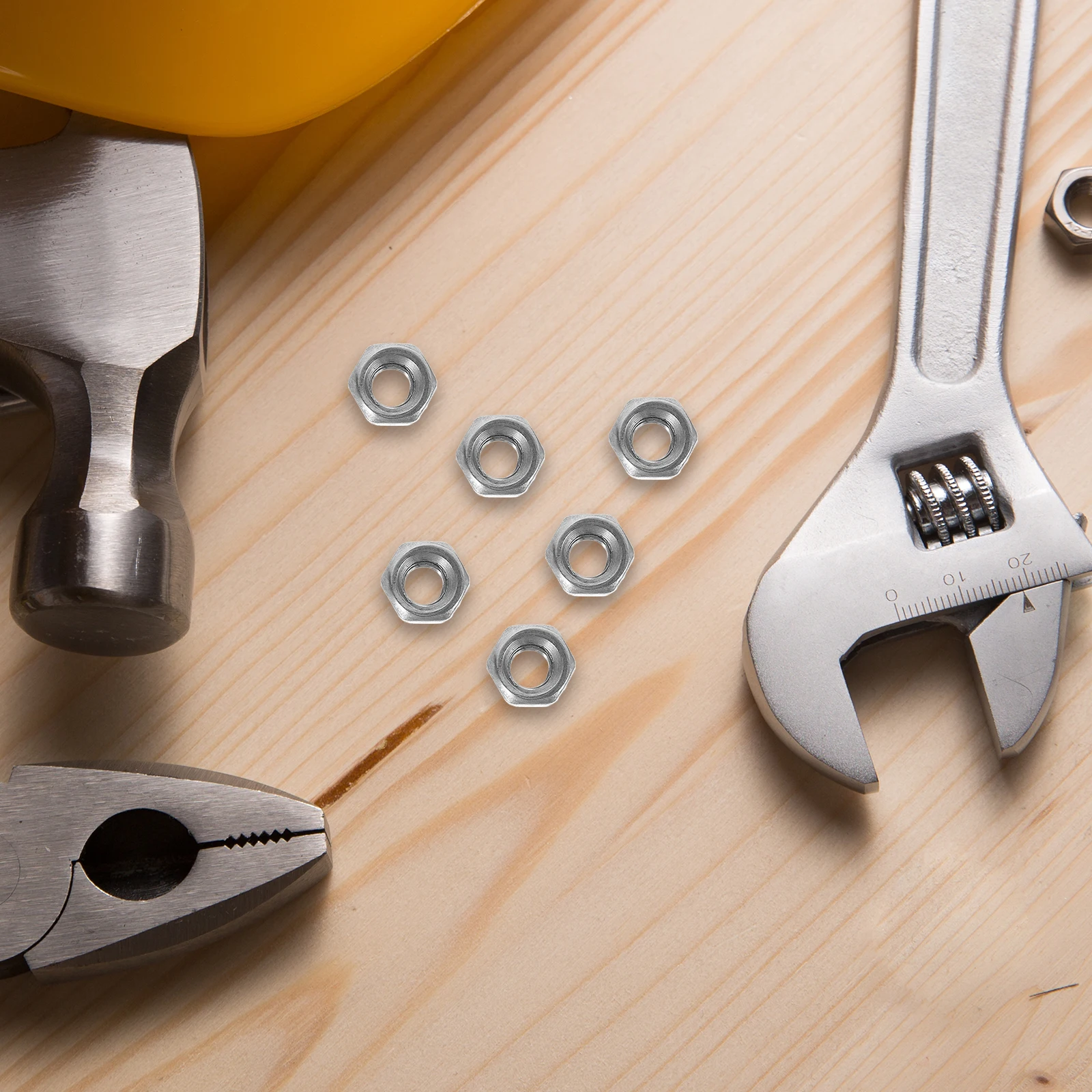 100 шт. набор замков, шестигранные гайки из нержавеющей стали 304, сменные крепежные детали для машин, автомобильная мебельная фурнитура, гайки
100 шт. набор замков, шестигранные гайки из нержавеющей стали 304, сменные крепежные детали для машин, автомобильная мебельная фурнитура, гайки