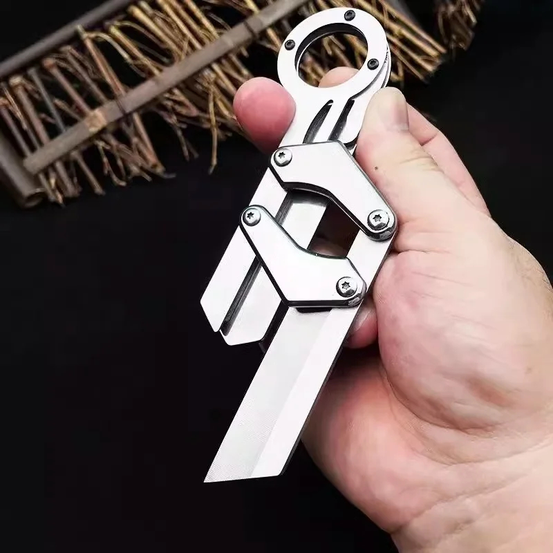 Fruit Knife,Stainless Steel Folding Knife,High Hardness Cutting Knife,EDC Portable Pocket Knife,Outdoor Camping Knife Deformed
Fruit Knife,Stainless Steel Folding Knife,High Hardness Cutting Knife,EDC Portable Pocket Knife,Outdoor Camping Knife Deformed