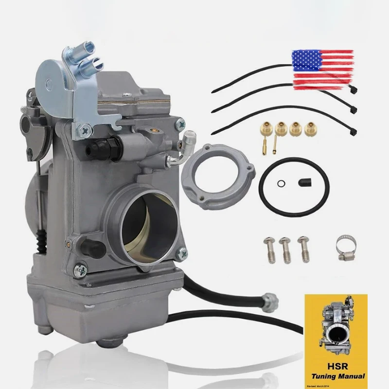 New Mikuni HSR42 Motorcycle Carburetor HSR42mm HSR TM42-6 42mm Carb Aluminum
New Mikuni HSR42 Motorcycle Carburetor HSR42mm HSR TM42-6 42mm Carb Aluminum