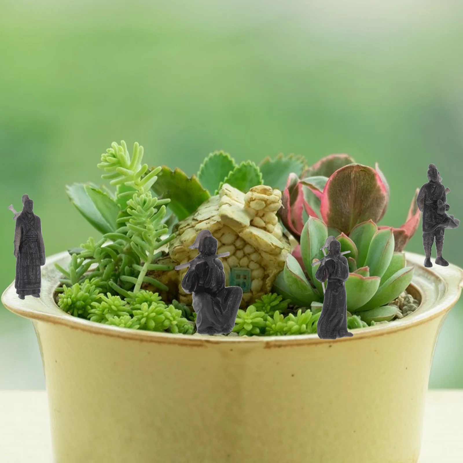 4Pcs Ancient Chinese Warrior Figures Micro Landscape Decoration Resin Miniature Garden Desktop Ornament Office Home Decor
4Pcs Ancient Chinese Warrior Figures Micro Landscape Decoration Resin Miniature Garden Desktop Ornament Office Home Decor
