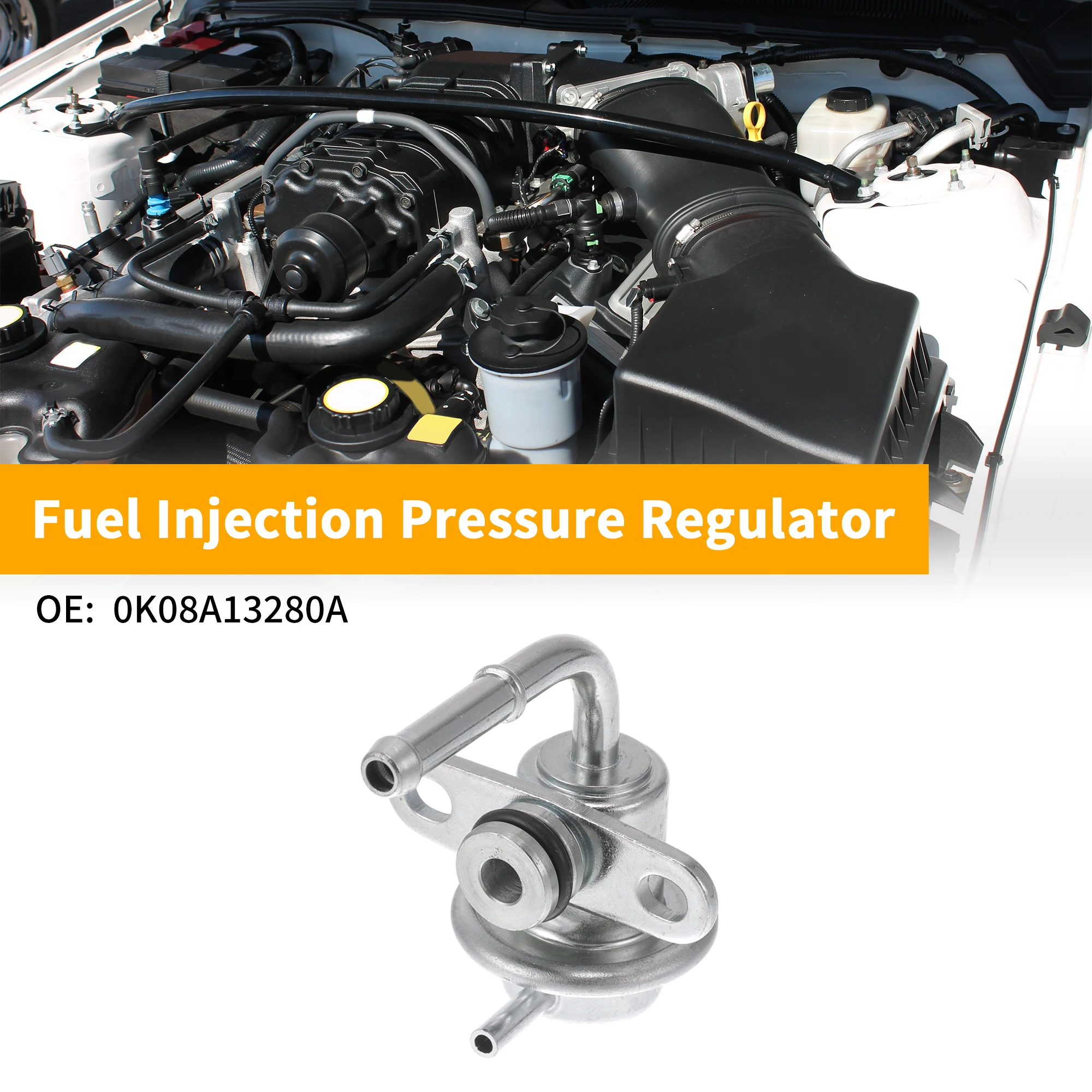 UXCELL Fuel Pressure Regulator for Kia Sportage 1998-2002 No.0K08A13280A Metal 1 Pc
UXCELL Fuel Pressure Regulator for Kia Sportage 1998-2002 No.0K08A13280A Metal 1 Pc