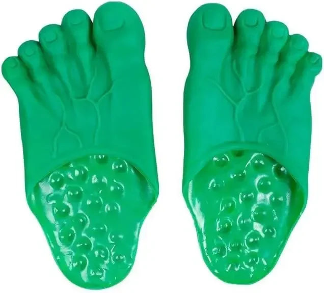 27*13CM Halloween Funny Foot Slippers Barefoot Slippers Plastic Shoes Extra Big Foot Toe Men's and Women's Clothing Accessories
27*13CM Halloween Funny Foot Slippers Barefoot Slippers Plastic Shoes Extra Big Foot Toe Men's and Women's Clothing Accessories