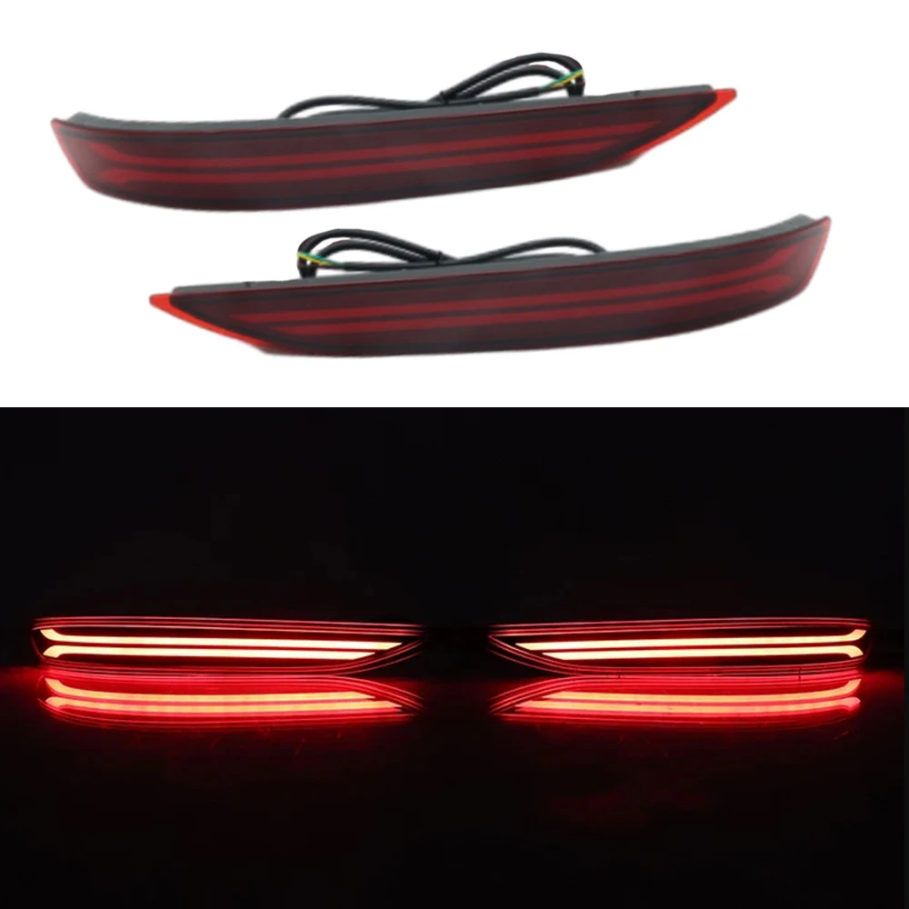2Pcs Rear Bumper Lights Dynamic Turn Signal Brake Lamp Red Fit for Chevrolet Equinox 2017-2022 Auto Accessory
2Pcs Rear Bumper Lights Dynamic Turn Signal Brake Lamp Red Fit for Chevrolet Equinox 2017-2022 Auto Accessory