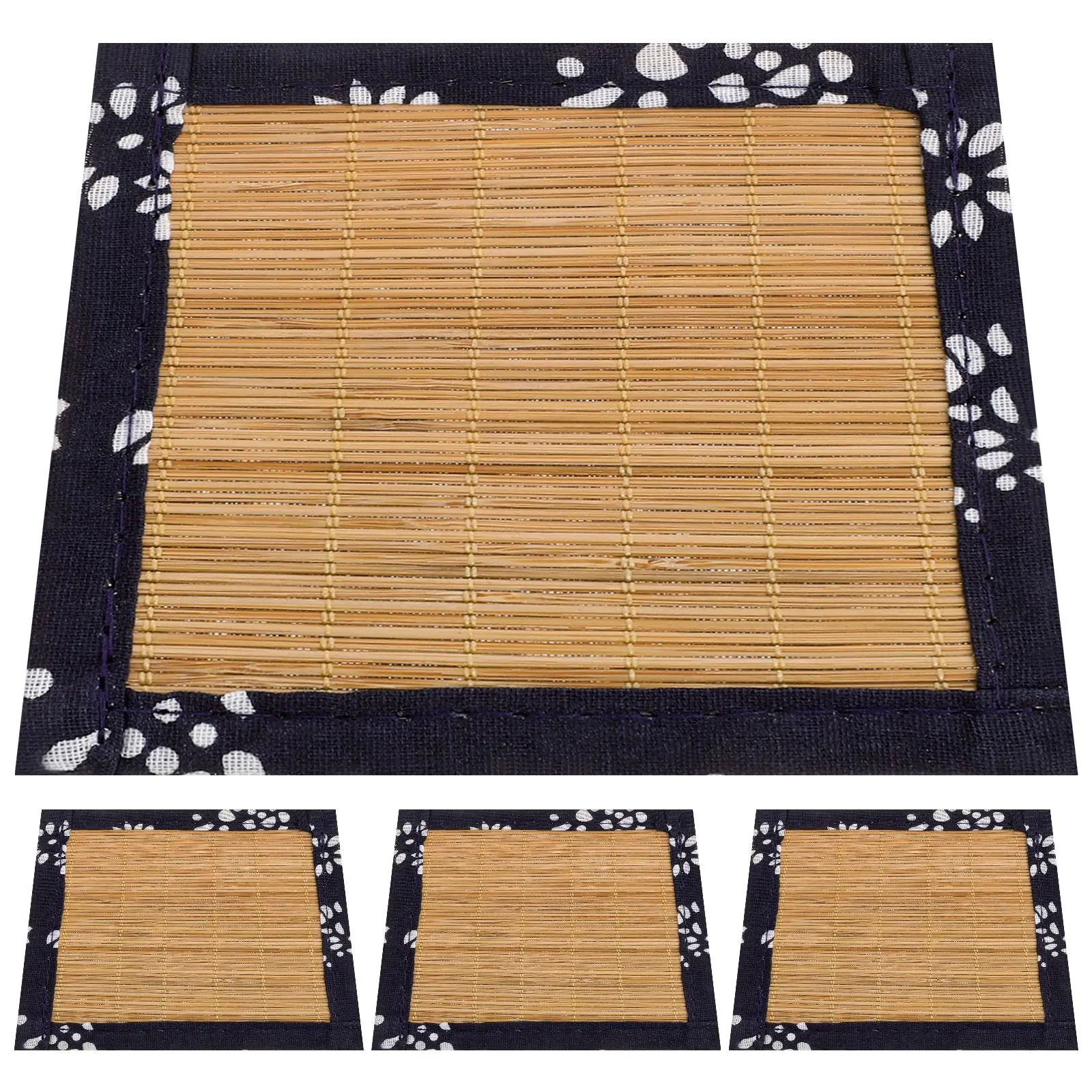 4 Pcs Coasters Fabric Retro Teapot Cloth Woven Placemat Heat Insulated Pads Table Cup Mat Heat Insulation Non slip Drink
4 Pcs Coasters Fabric Retro Teapot Cloth Woven Placemat Heat Insulated Pads Table Cup Mat Heat Insulation Non slip Drink