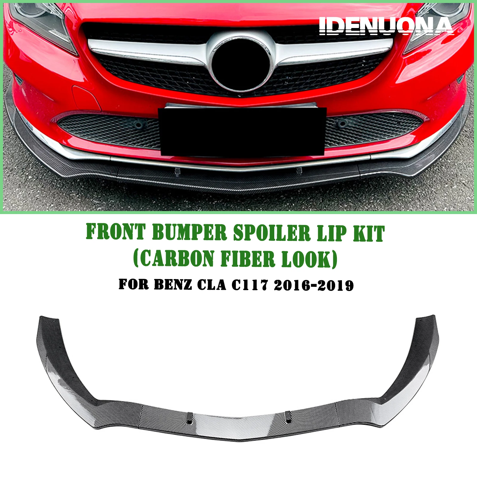 For Mercedes Benz CLA Class C117 2016-2019 Standard Version Front Bumper Spoiler Lip Car Lower Body Splitter Protector Blade Kit
For Mercedes Benz CLA Class C117 2016-2019 Standard Version Front Bumper Spoiler Lip Car Lower Body Splitter Protector Blade Kit